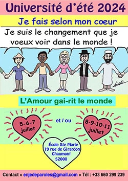 Bmh Universite ete 2024 Affiche Je fais selon mon coeur L250